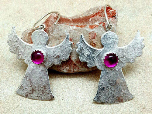 Handmade Silver Earrings - Image 4