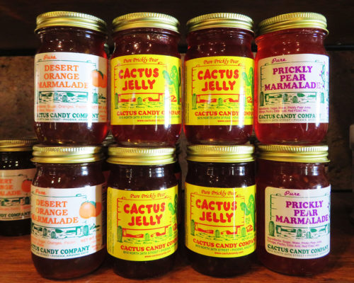 Prickly Pear Cactus Jelly and Snacks