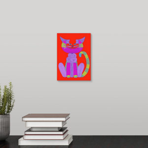 Red Warhol C-Cat, Becky Zimmerman